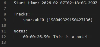 Craig Notes in the info.txt